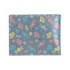 Dragonfly Print Design LKS403 Men's ID Card Wallet