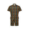 Eye of Horus Egypt Style Pattern Men's Romper