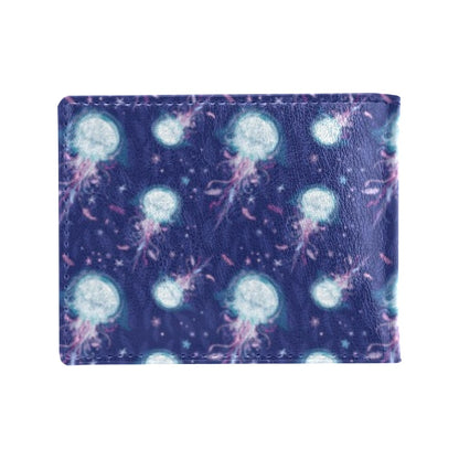 Jellyfish Cute Design Men's ID Card Wallet