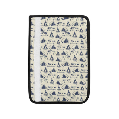 Campfire Pattern Print Design 01 Car Seat Belt Cover