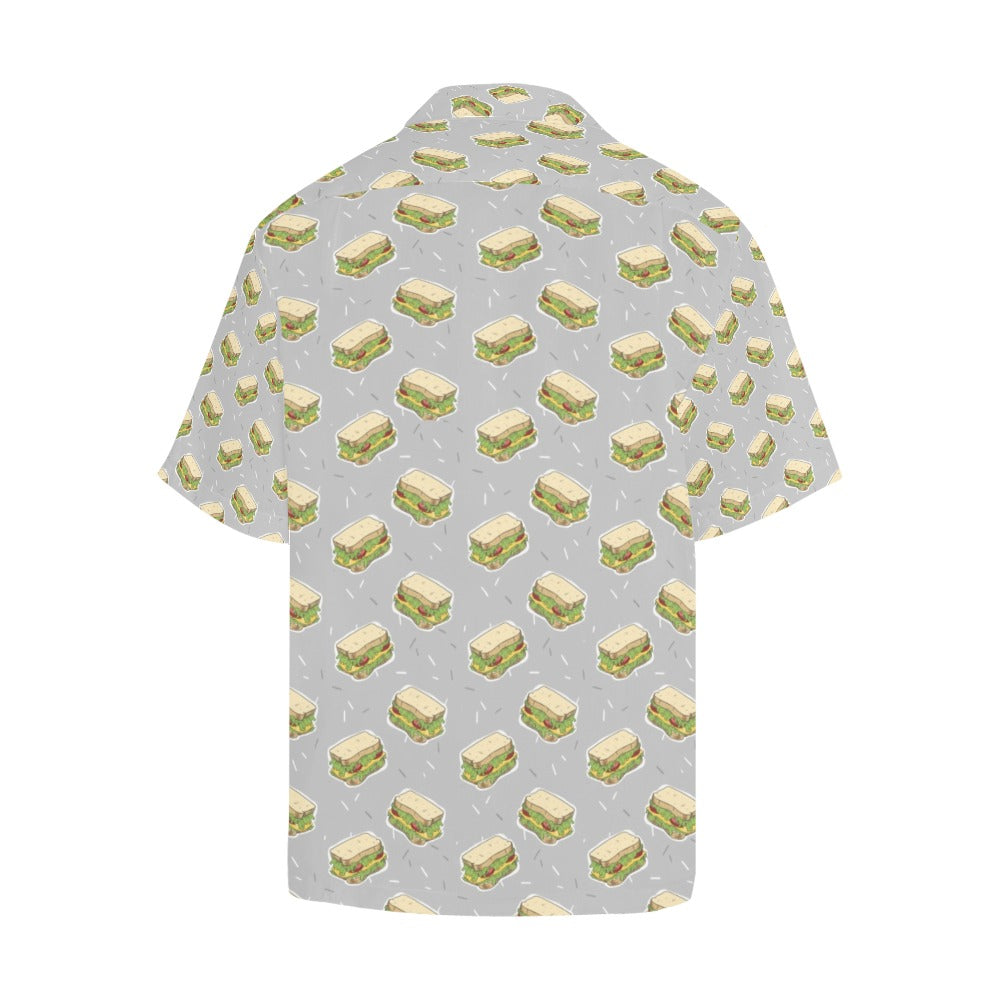 Sandwich Print Design LKS304 Men's Hawaiian Shirt