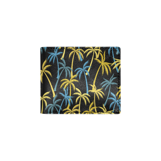 Palm Tree Pattern Men's ID Card Wallet
