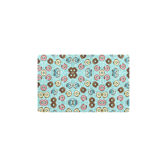 Emoji Donut Print Pattern Kitchen Mat