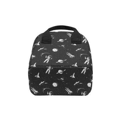 Space Pattern Insulated Lunch Bag