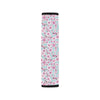 Cherry Blossom Pattern Print Design 01 Car Seat Belt Cover