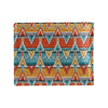 Kente Print African Design Themed Men's ID Card Wallet