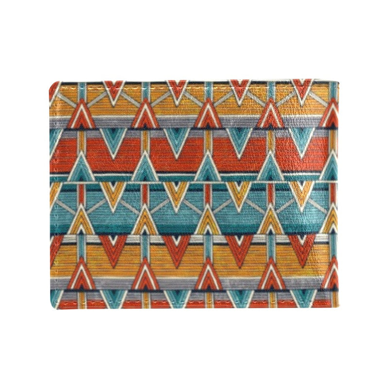 Kente Print African Design Themed Men's ID Card Wallet