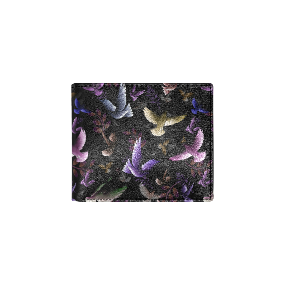 Pigeon Pattern Print Design 01 Men's ID Card Wallet
