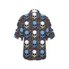 Skull Print Design LKS305 Women's Hawaiian Shirt