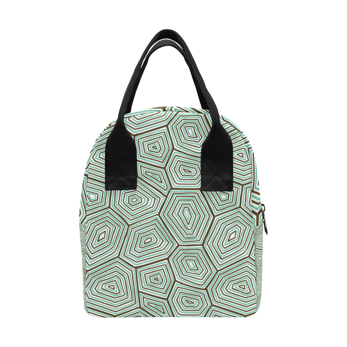 Sea Turtle Skin Print Insulated Lunch Bag