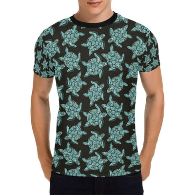 Sea Turtle Print Design LKS302 Men's All Over Print T-shirt