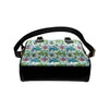 Angelfish Tribal Pattern Print Design 01 Shoulder Handbag