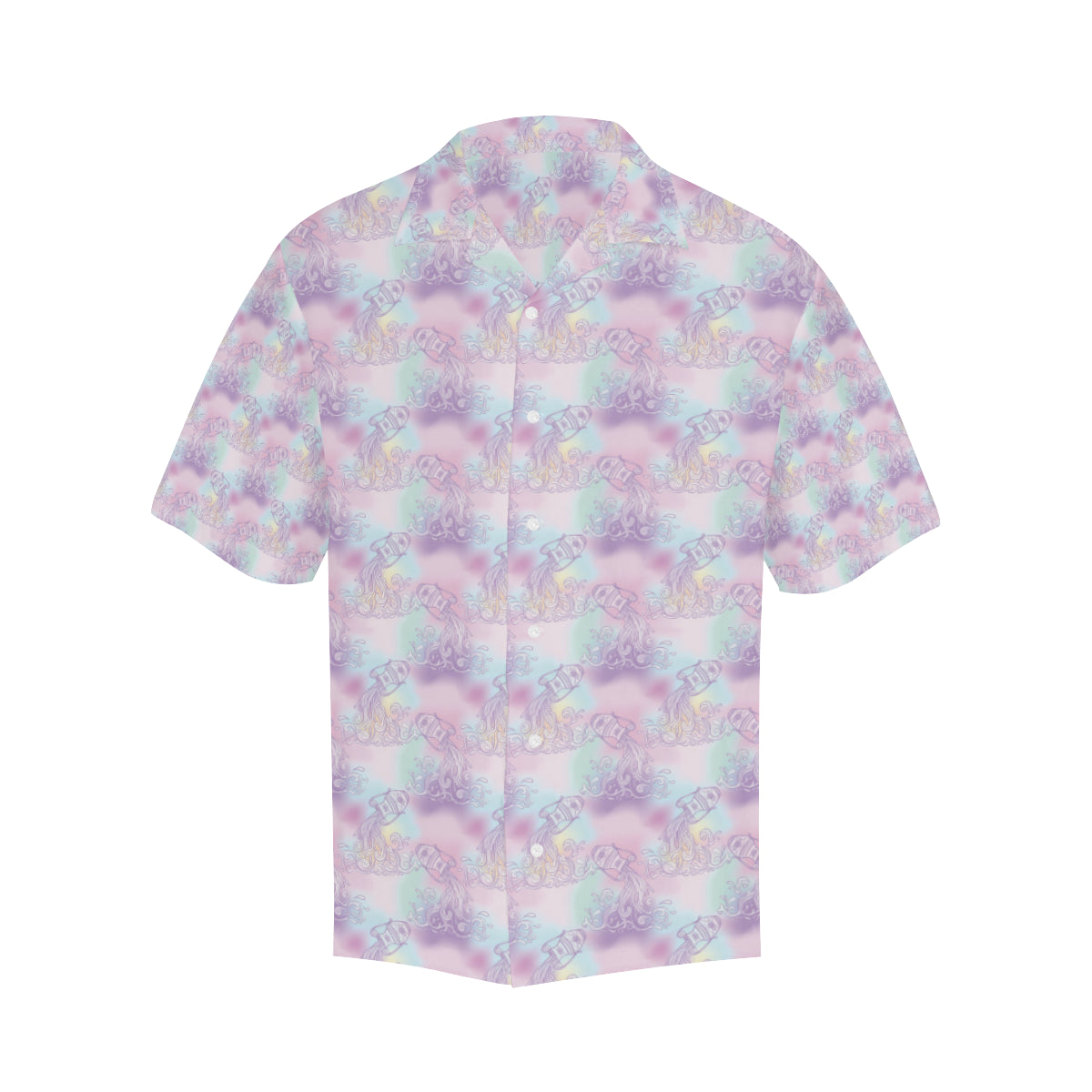 Aquarius Zodiac Pattern Print Design 01 Men's Hawaiian Shirt