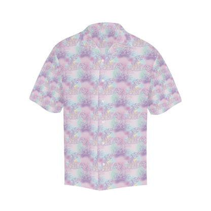 Aquarius Zodiac Pattern Print Design 01 Men's Hawaiian Shirt