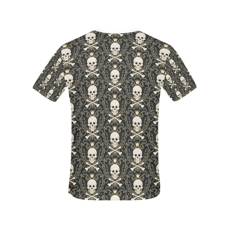 Skull King Print Design LKS307 Women's  T-shirt