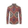 Native Pattern Print Design A06 Men's Long Sleeve Shirt