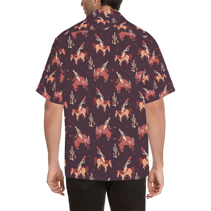 Rodeo Pattern Print Design A01 Men's Hawaiian Shirt