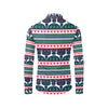 Reindeer Pattern Print Design 03 Men's Long Sleeve Shirt