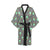 Alien Pattern Print Design 02 Women's Short Kimono