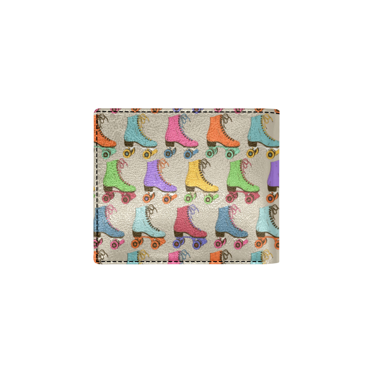 Roller skate Pattern Print Design A01 Men's ID Card Wallet