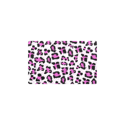 Leopard Pink Skin Print Kitchen Mat