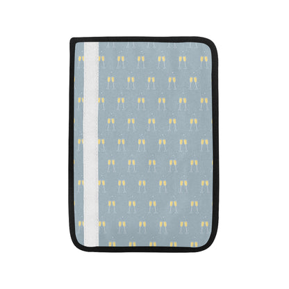 Champagne Pattern Print Design 03 Car Seat Belt Cover
