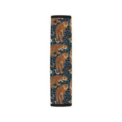 Jaguar Pattern Print Design 04 Car Seat Belt Cover