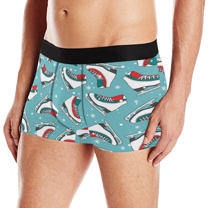 Ice Skate Pattern Print Design 03 Men's Boxer Briefs