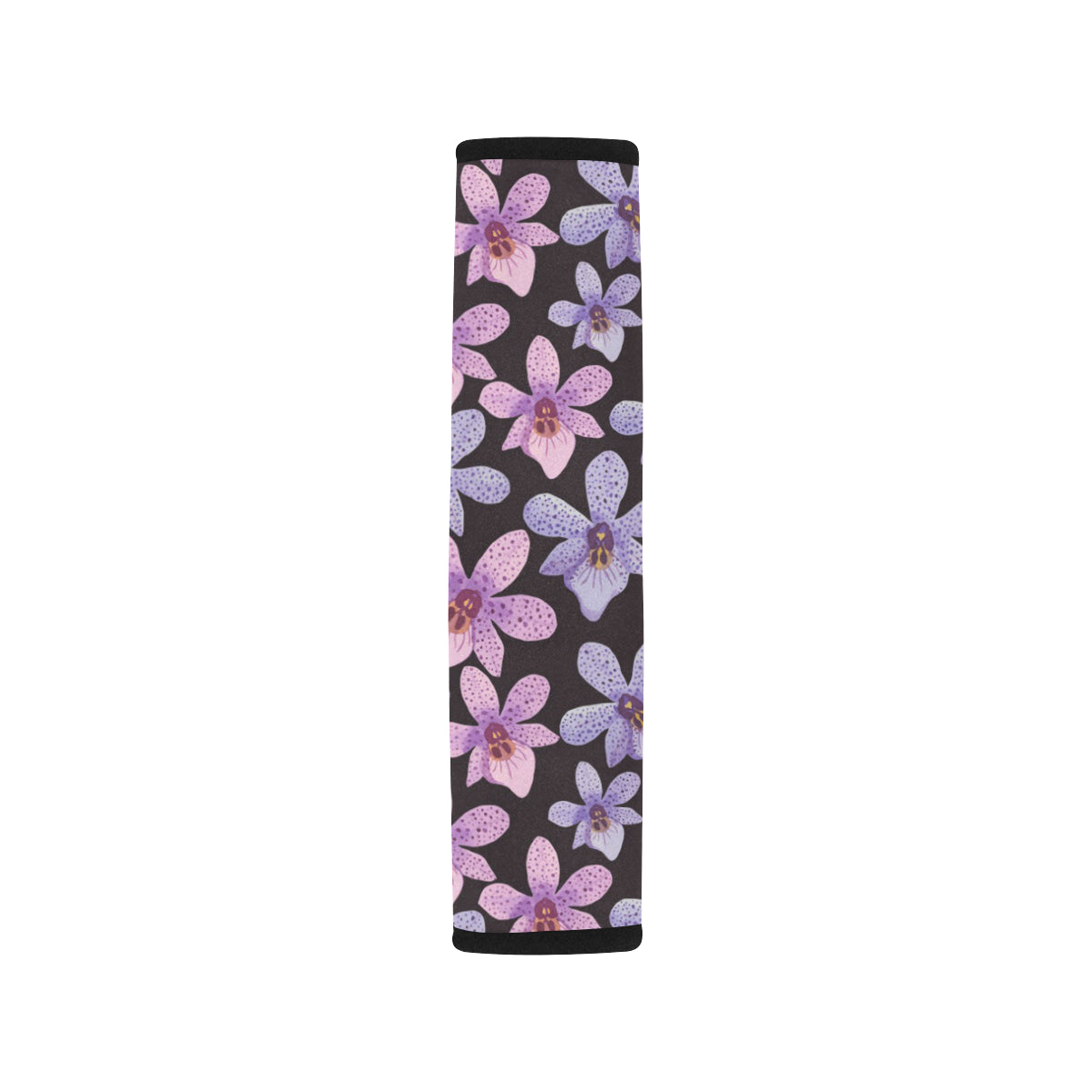 Orchid Pattern Print Design OR08 Car Seat Belt Cover