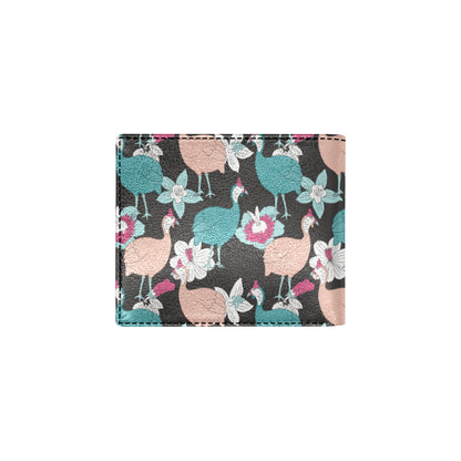 Guinea Fowl Pattern Print Design 03 Men's ID Card Wallet