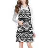 Tribal indians native aztec Apron with Pocket