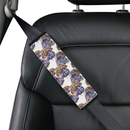 Turkey Pattern Print Design 01 Car Seat Belt Cover