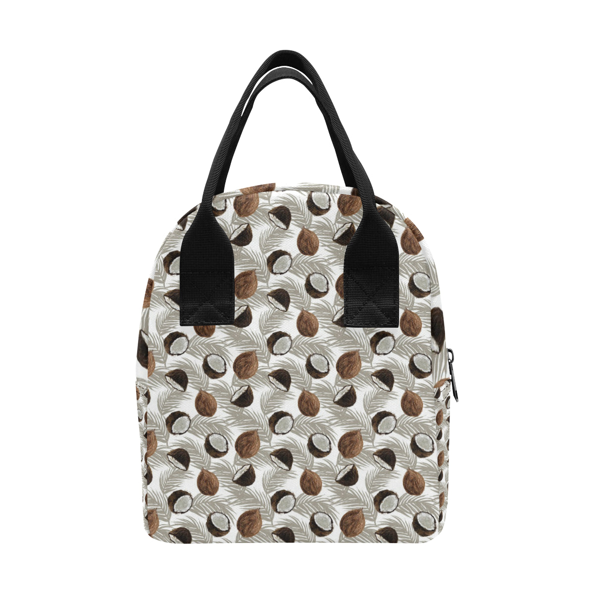 Coconut Pattern Print Design CN03 Insulated Lunch Bag