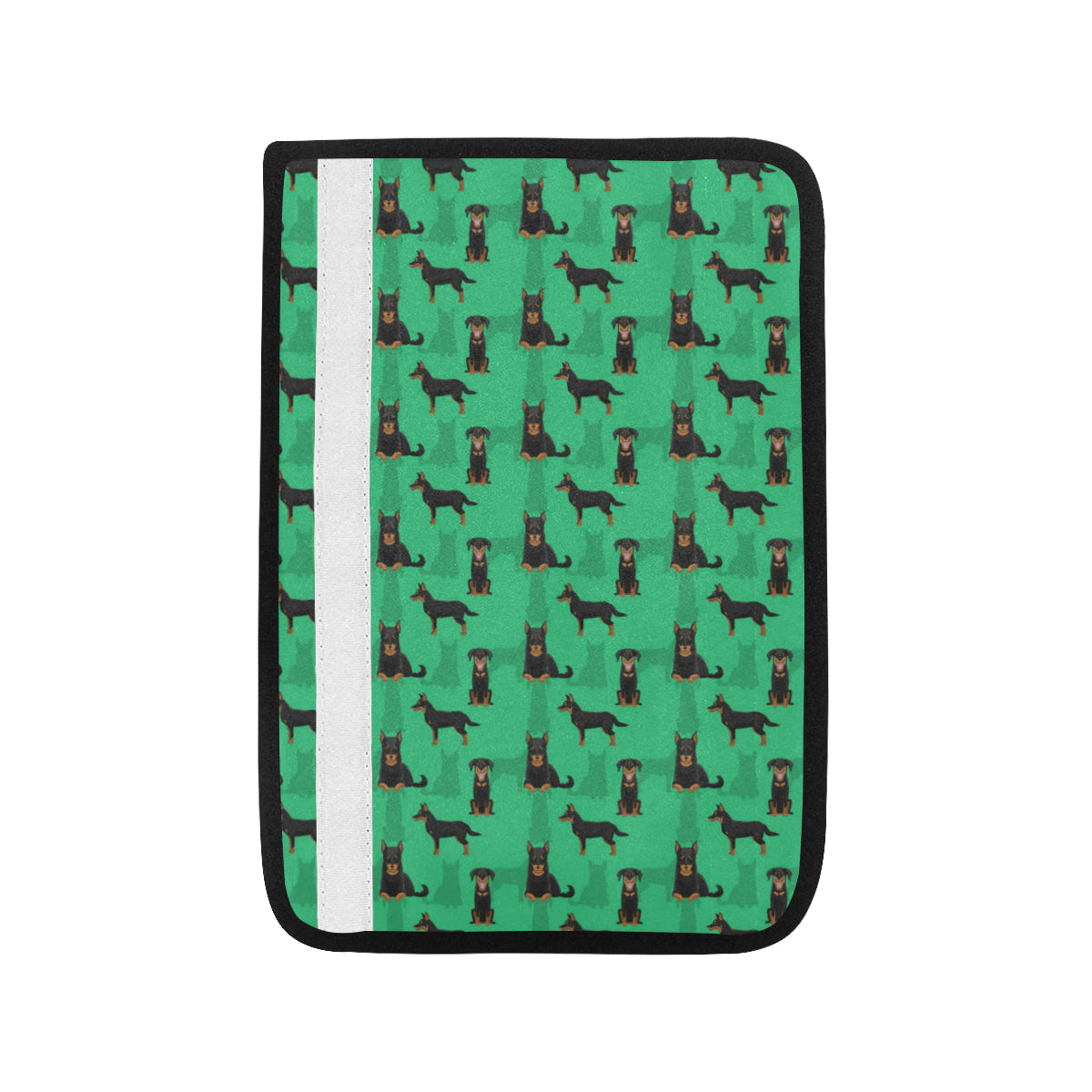 Beauceron Pattern Print Design 01 Car Seat Belt Cover