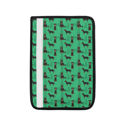Beauceron Pattern Print Design 01 Car Seat Belt Cover