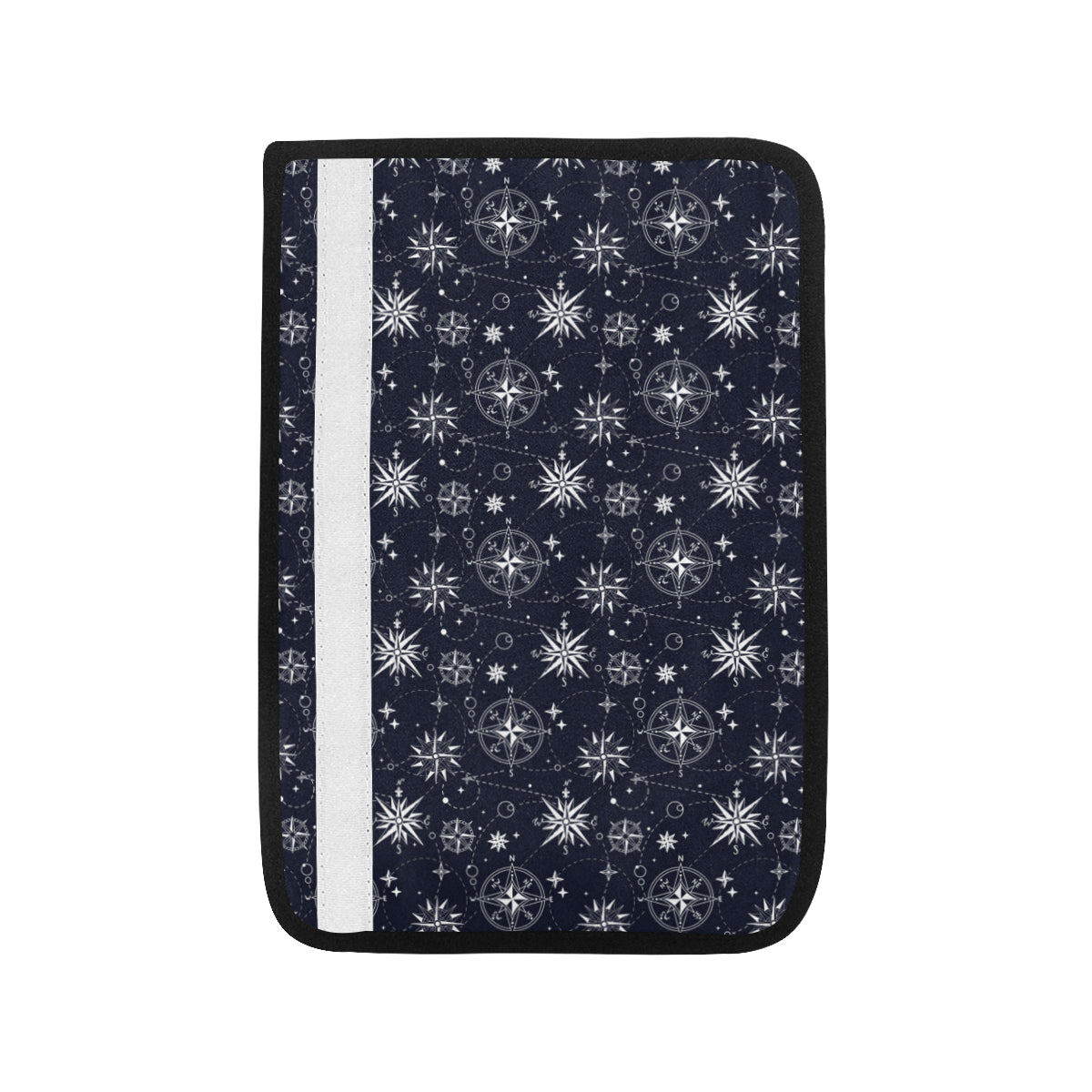 Nautical Sky Design Themed Print Car Seat Belt Cover