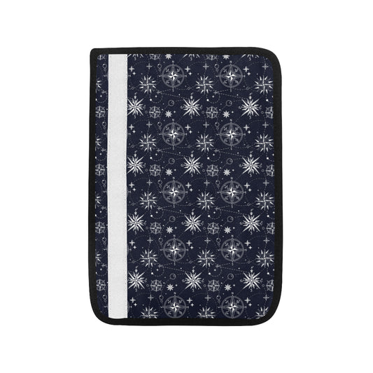 Nautical Sky Design Themed Print Car Seat Belt Cover