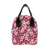 Cherry Blossom Pattern Print Design CB06 Insulated Lunch Bag