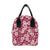 Cherry Blossom Pattern Print Design CB06 Insulated Lunch Bag