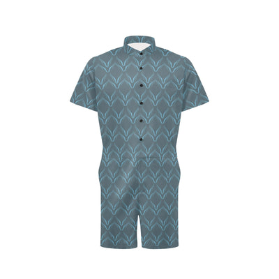 Angel Wings Pattern Print Design 04 Men's Romper