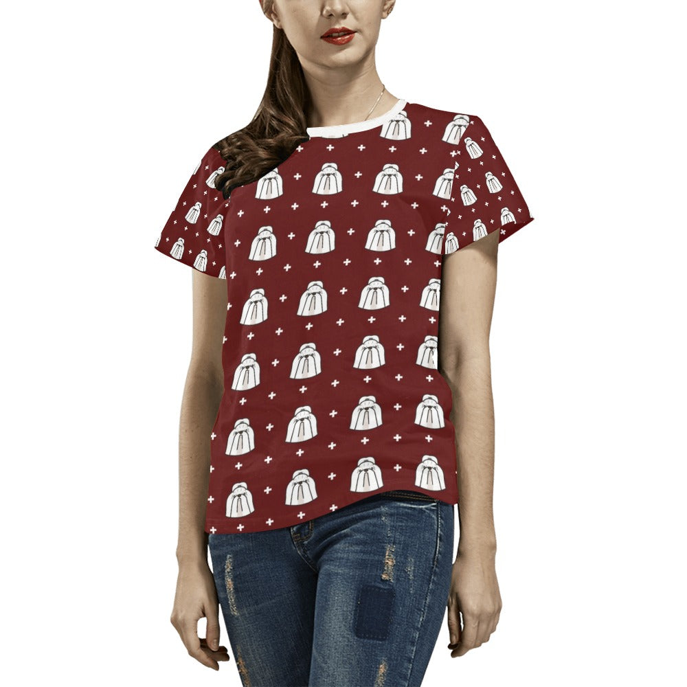 Shih Tzu Print Design LKS301 Women's  T-shirt