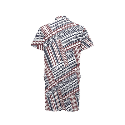 Polynesian Tribal line Men's Romper