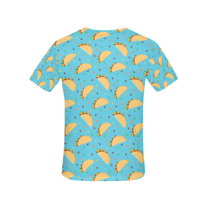 Taco Print Design LKS303 Women's  T-shirt