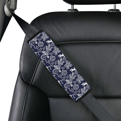 lizard Pattern Print Design 03 Car Seat Belt Cover