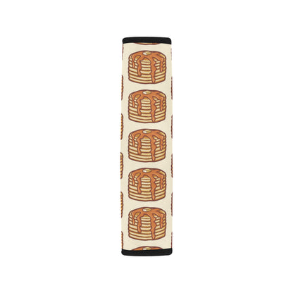 Pancake Pattern Print Design A02 Car Seat Belt Cover