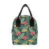 Bird Of Paradise Pattern Print Design BOP09 Insulated Lunch Bag