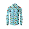 Surfboard Themed Pattern Men's Long Sleeve Shirt