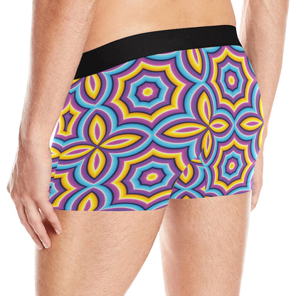 Optical illusion Pattern Print Design A03 Men's Boxer Briefs