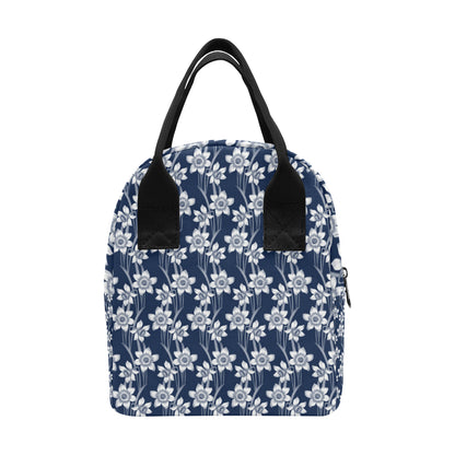 Daffodils Pattern Print Design DF09 Insulated Lunch Bag