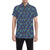 Alien Green UFO Pattern Men's Short Sleeve Button Up Shirt